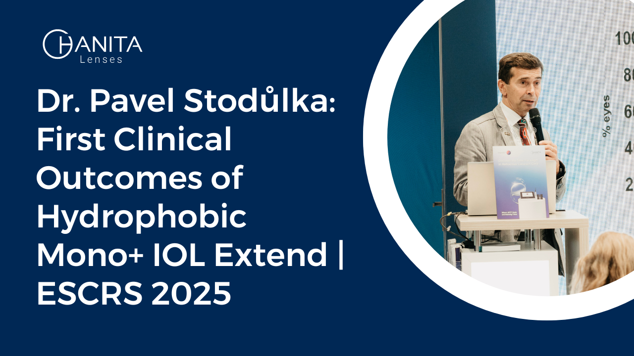 First Clinical Outcomes of Extend™, Hydrophobic Mono+ IOL - Dr. Pavel Stodůlka